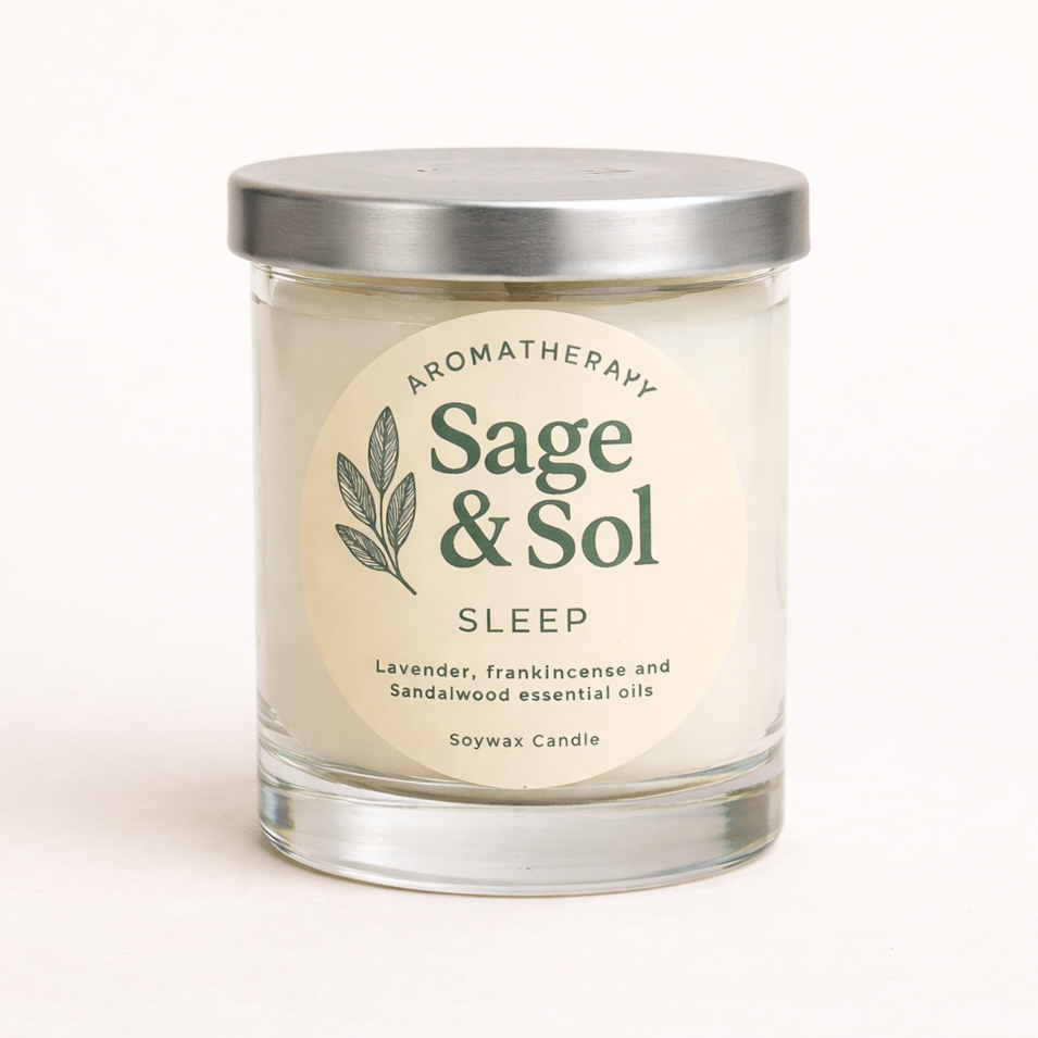 SLEEP – Soy Wax Essential Oils Candle