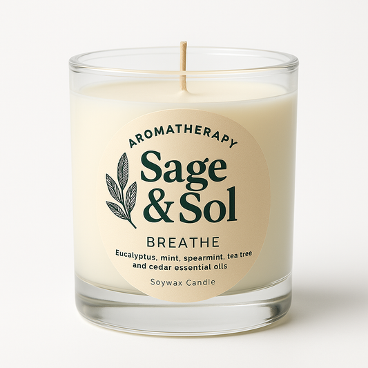 BREATHE – Soy Wax Essential Oils Candle
